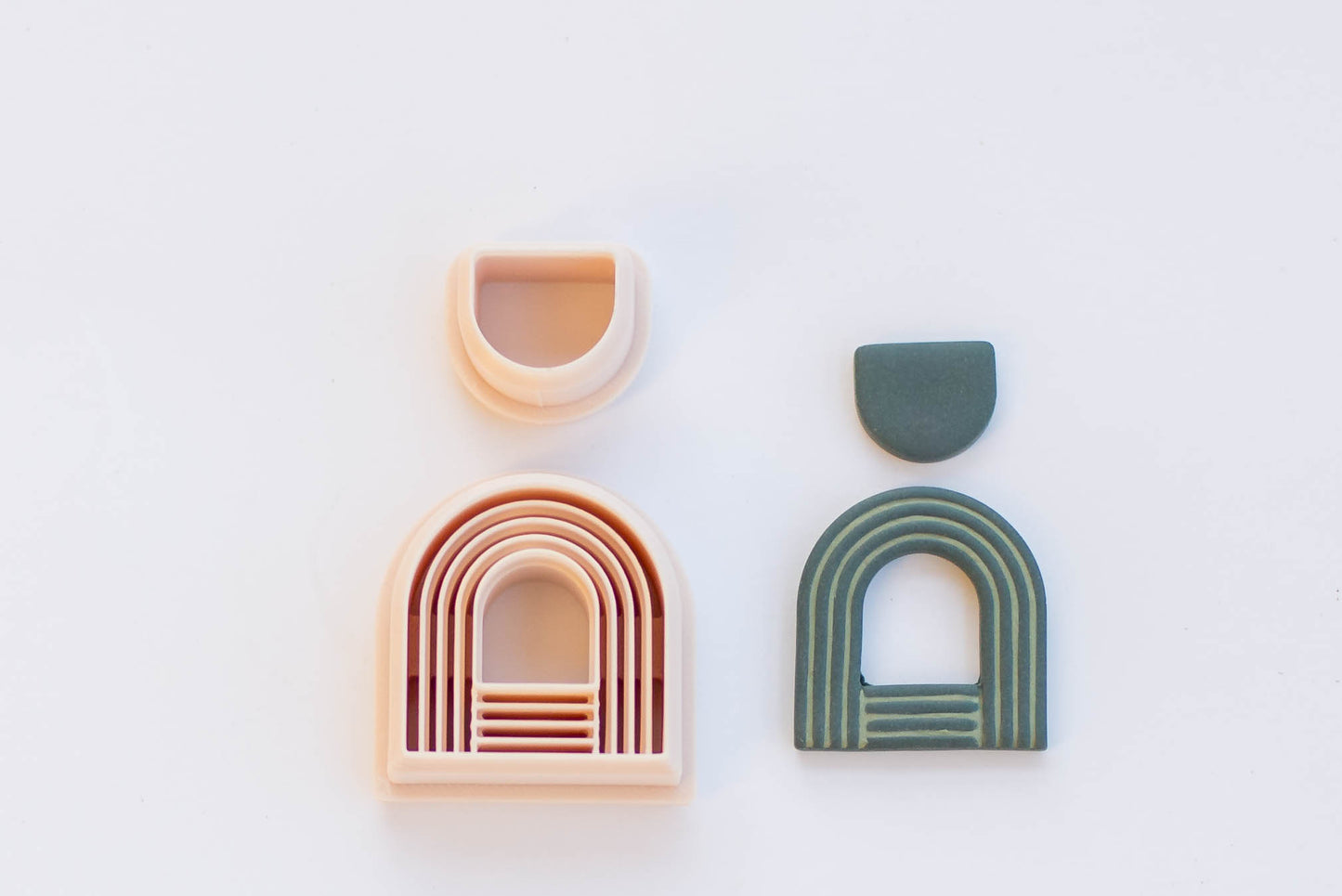 Lined Arch Clay Cutter