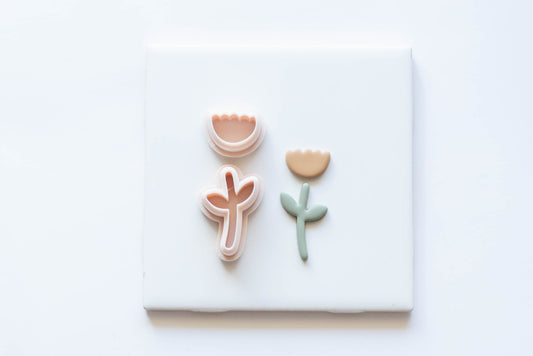 Abstract Tulip Shape Cutter