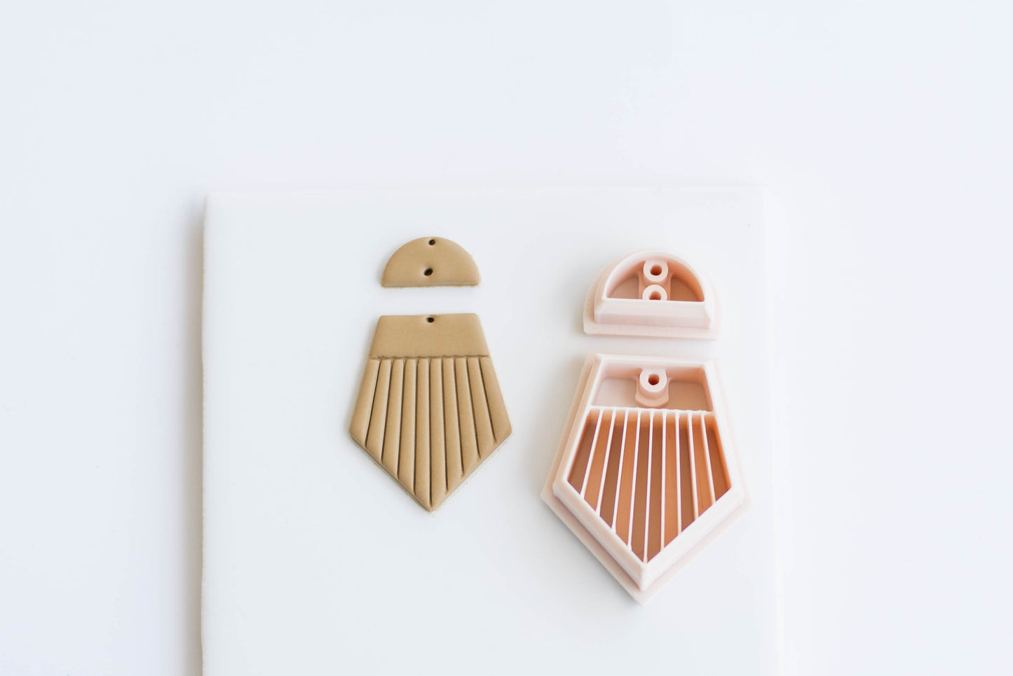 Large Fringe Clay Cutter with Drill Guide