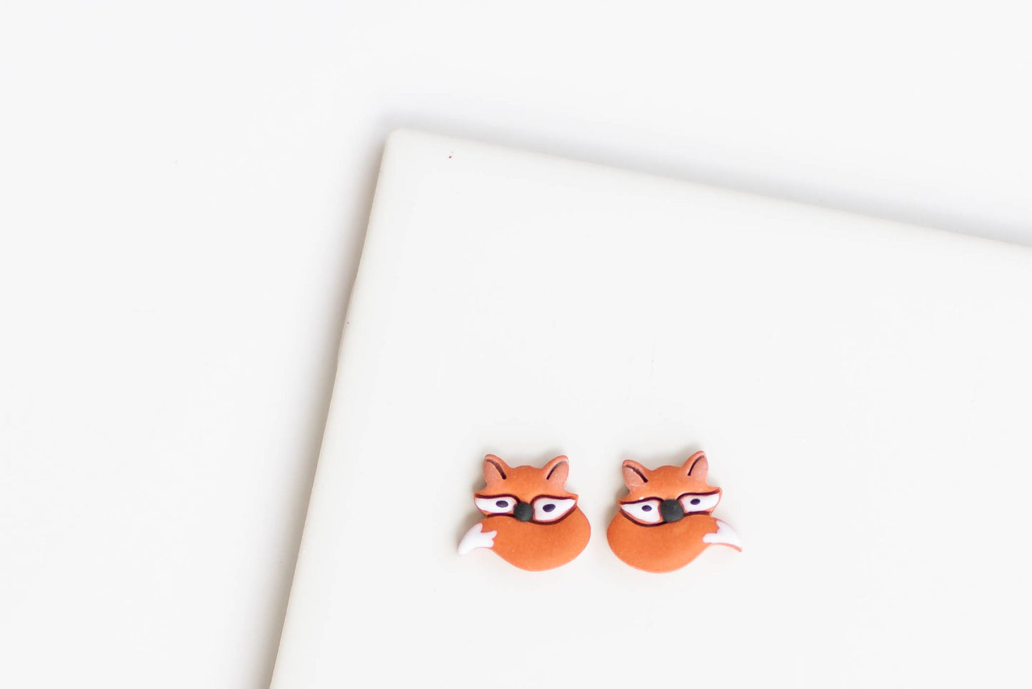 Cute Fox Stud Earrings