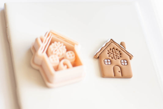 Gingerbread House Clay Cutter