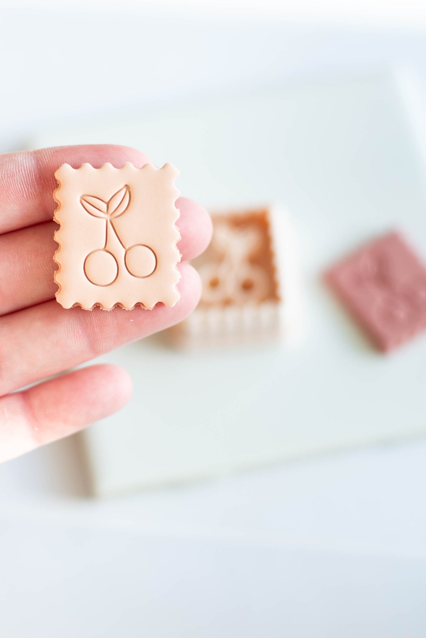 Cherry Stamp Clay Cutter