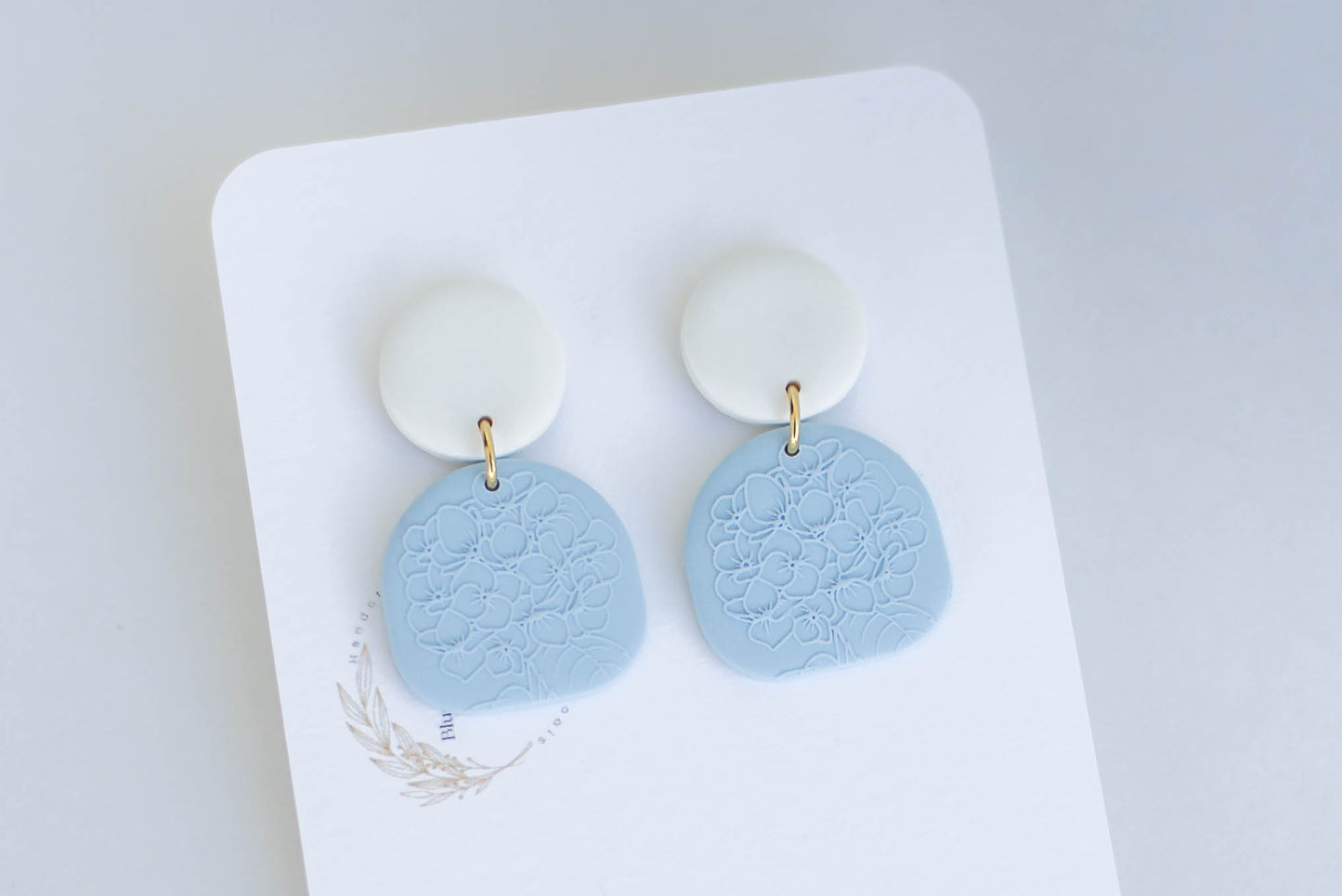 Pastel Hydrangea Dangles