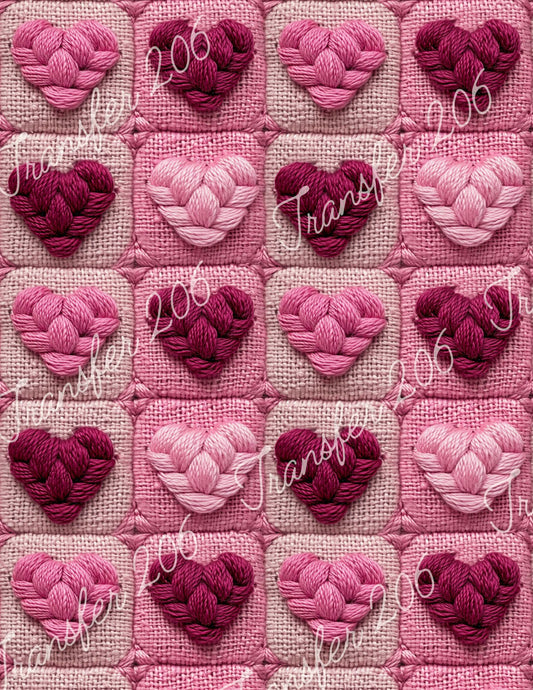 TP206- Valentine Transfer Paper