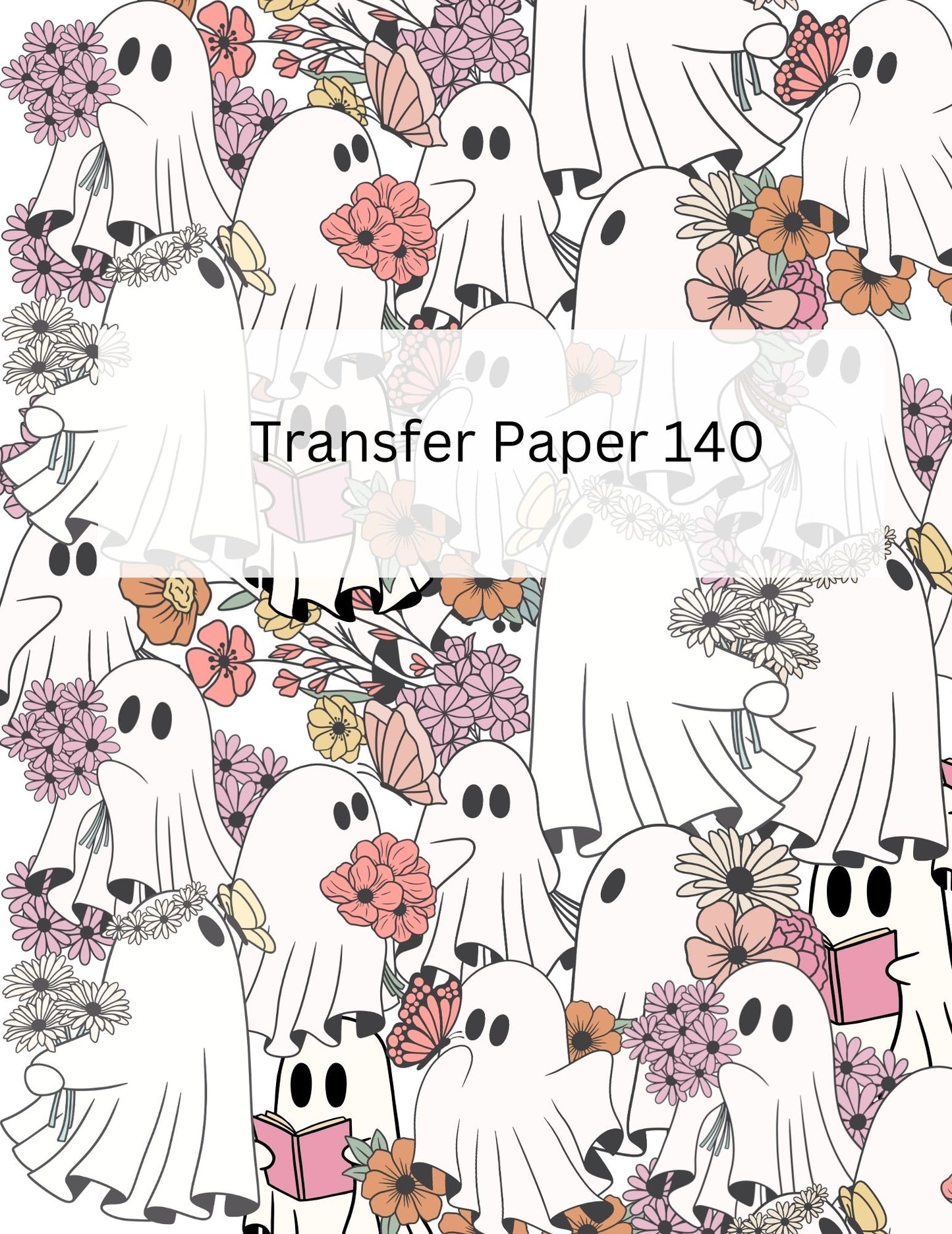 TP140 | Halloween Ghost Transfer Paper
