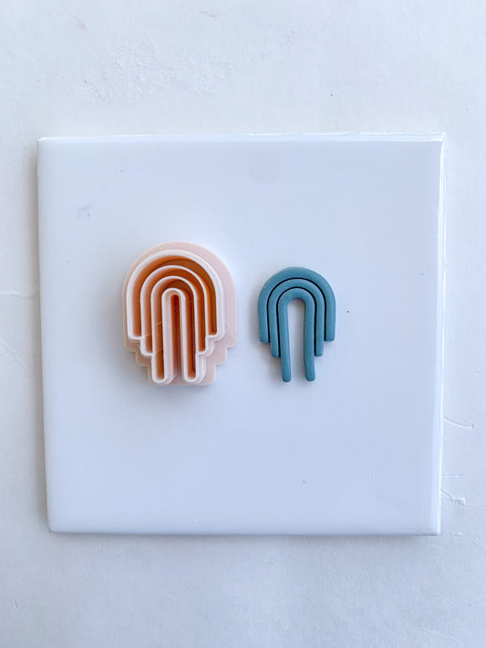 Tiered Rainbow STUD size Cutter