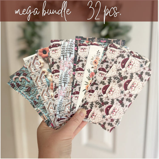 DOORBUSTER A- Mega Bundle of 32 Piece "Embroidered Look" Transfers