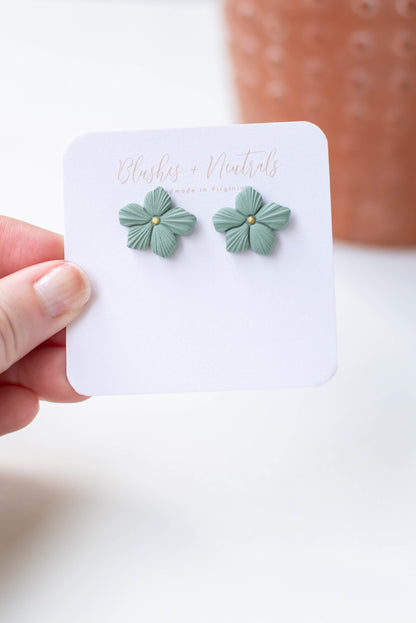 Flower Stud Earrings