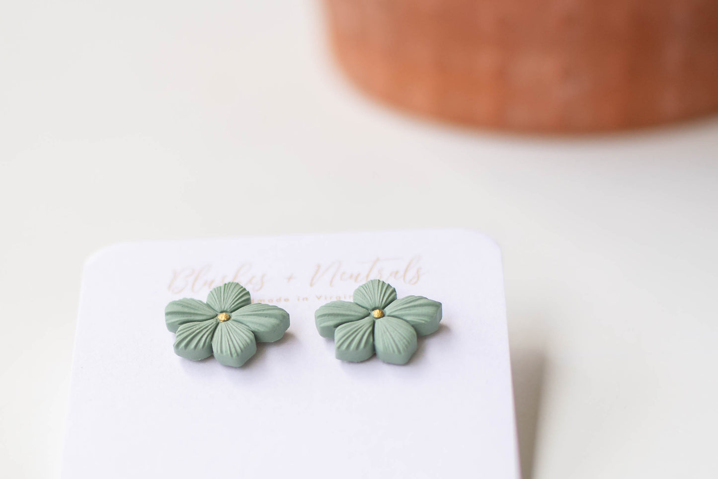 Flower Stud Earrings