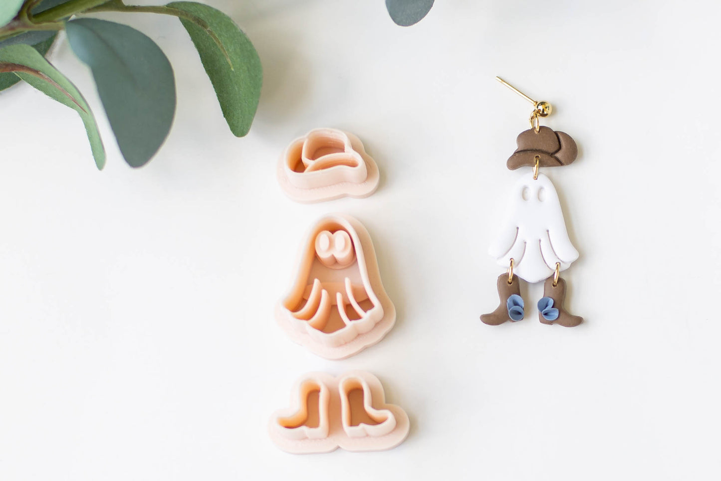 Ghost Cowboy Clay Cutter Set