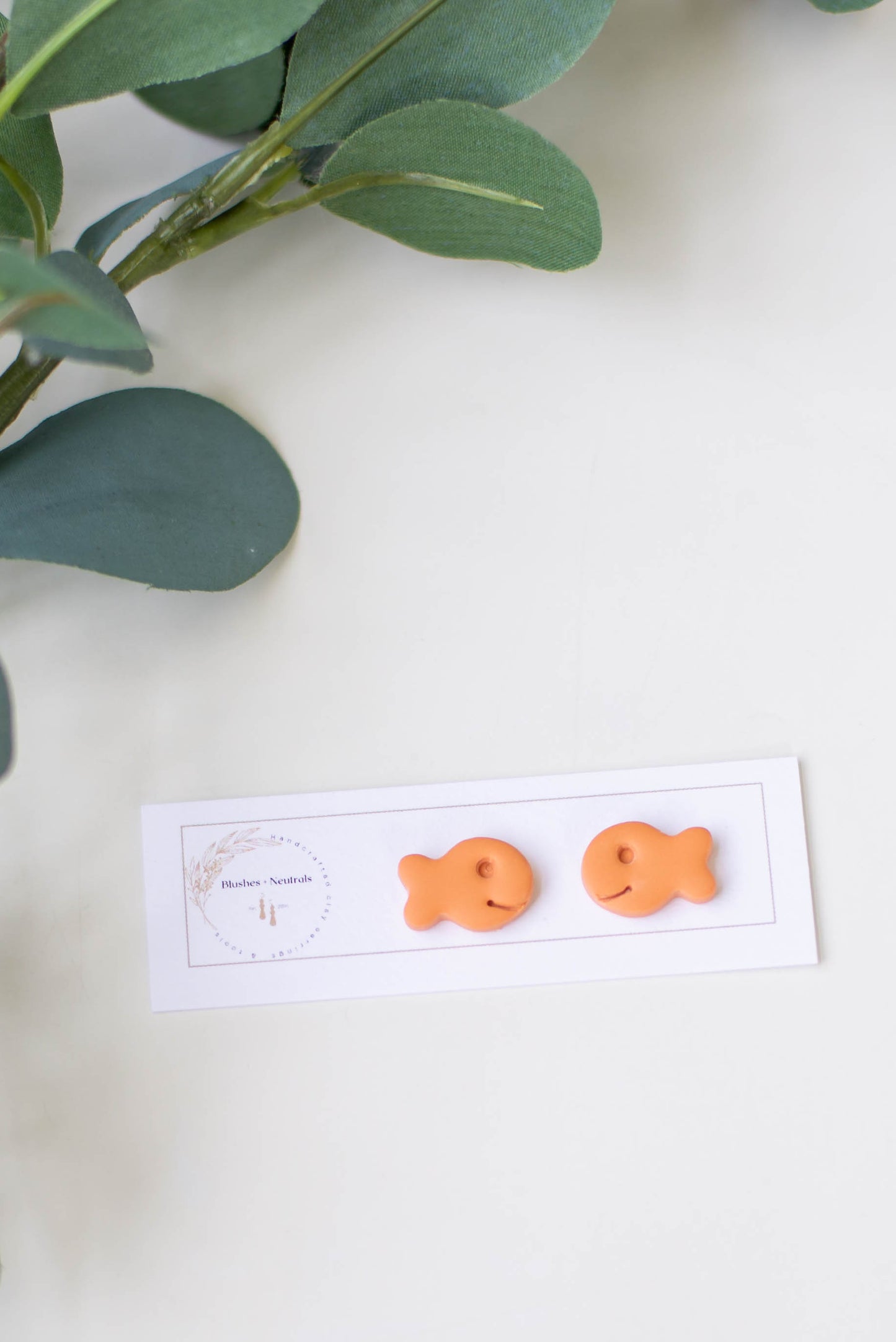 Happy Snack Stud Earrings