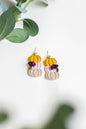 Floral Pumpkin Stack Dangles