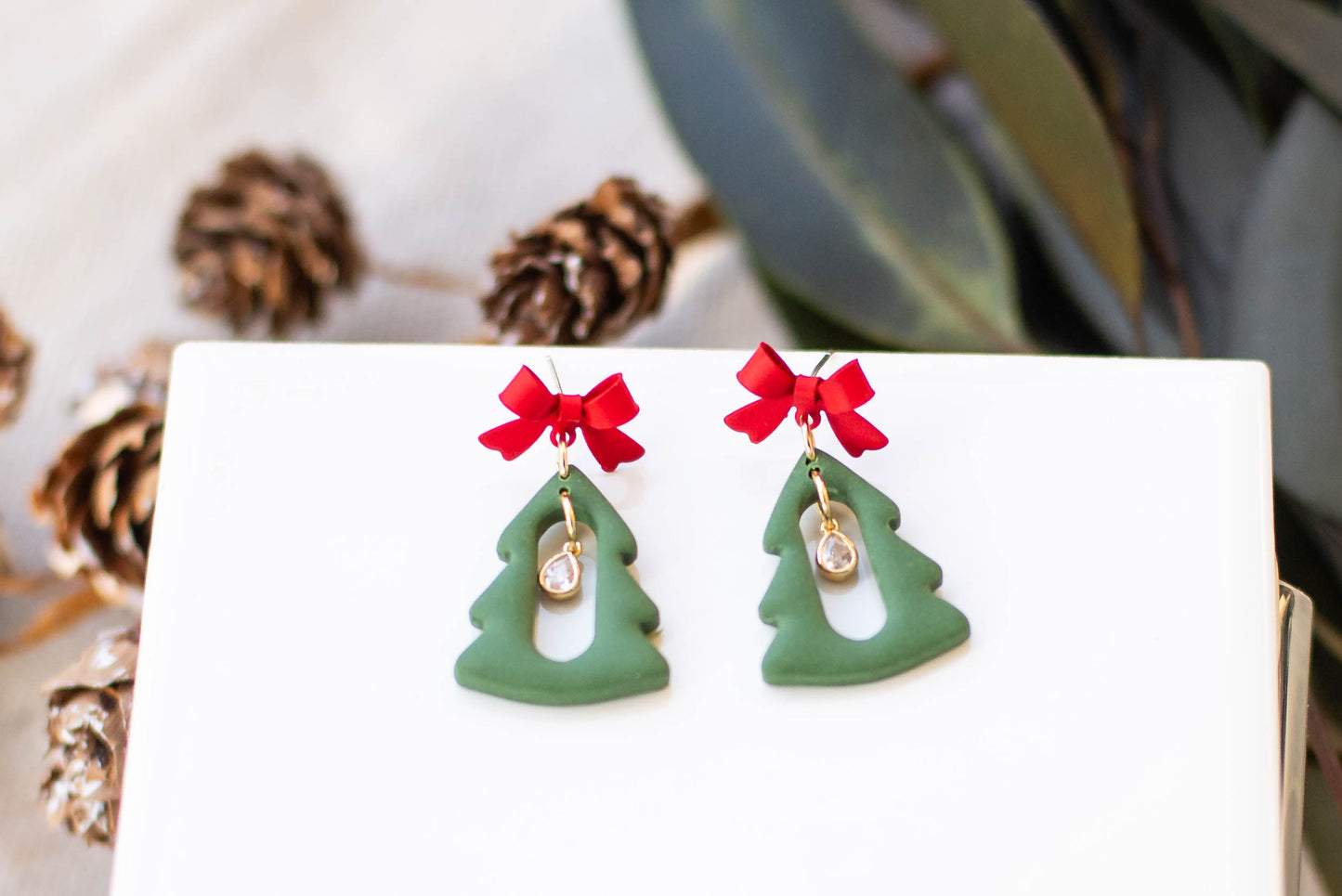 Christmas Tree Earrings