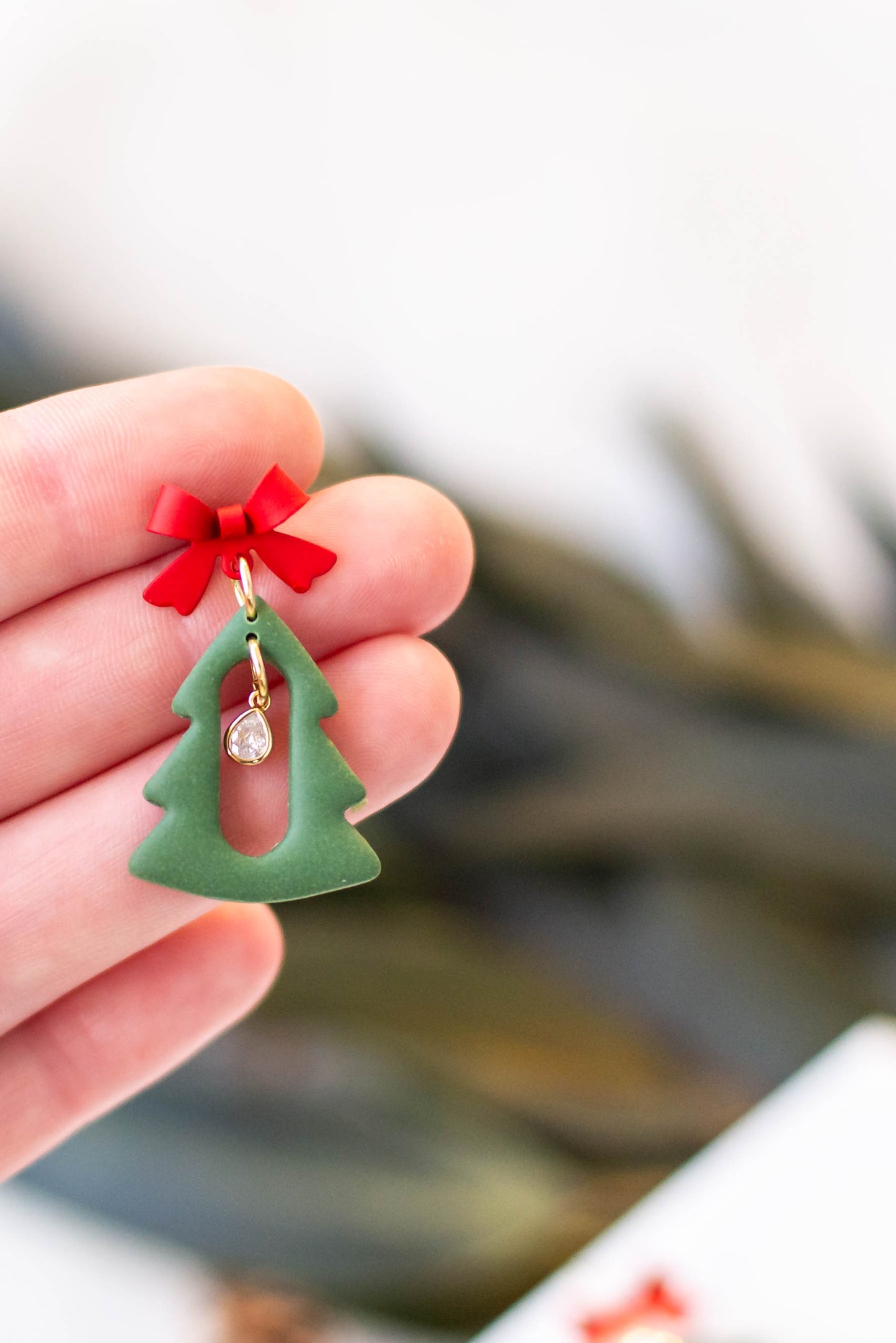 Christmas Tree Earrings