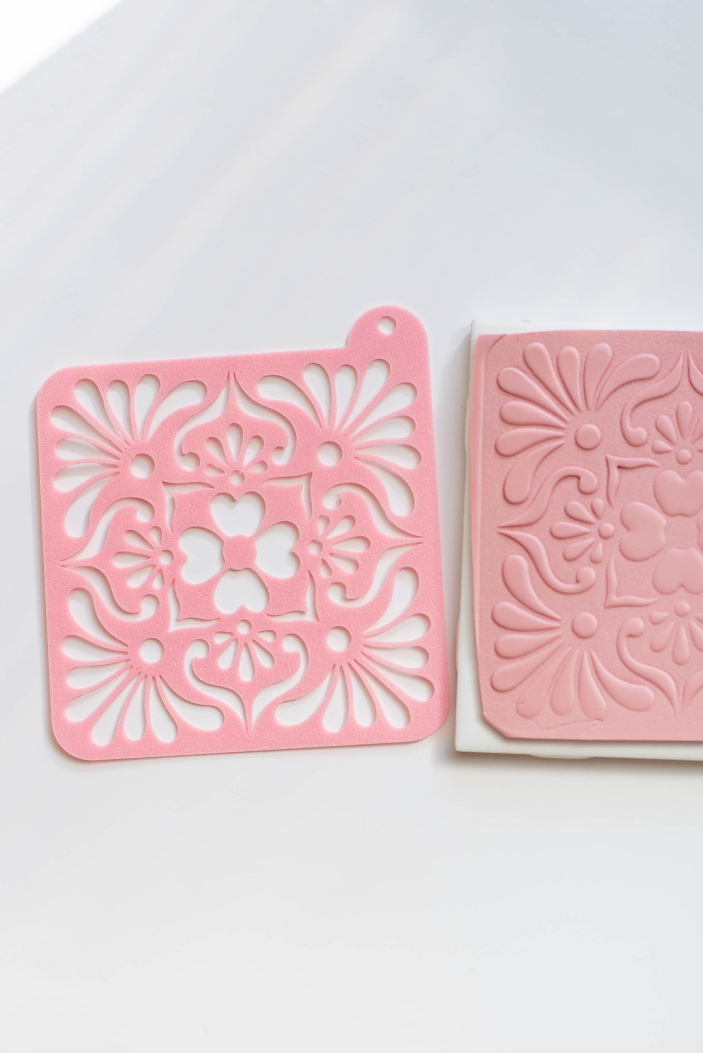 3D Printed Floral Stencil