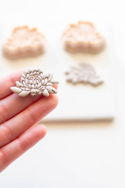 Chrysanthemum Clay Cutter