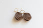 Leather Dupe CLAY Earrings