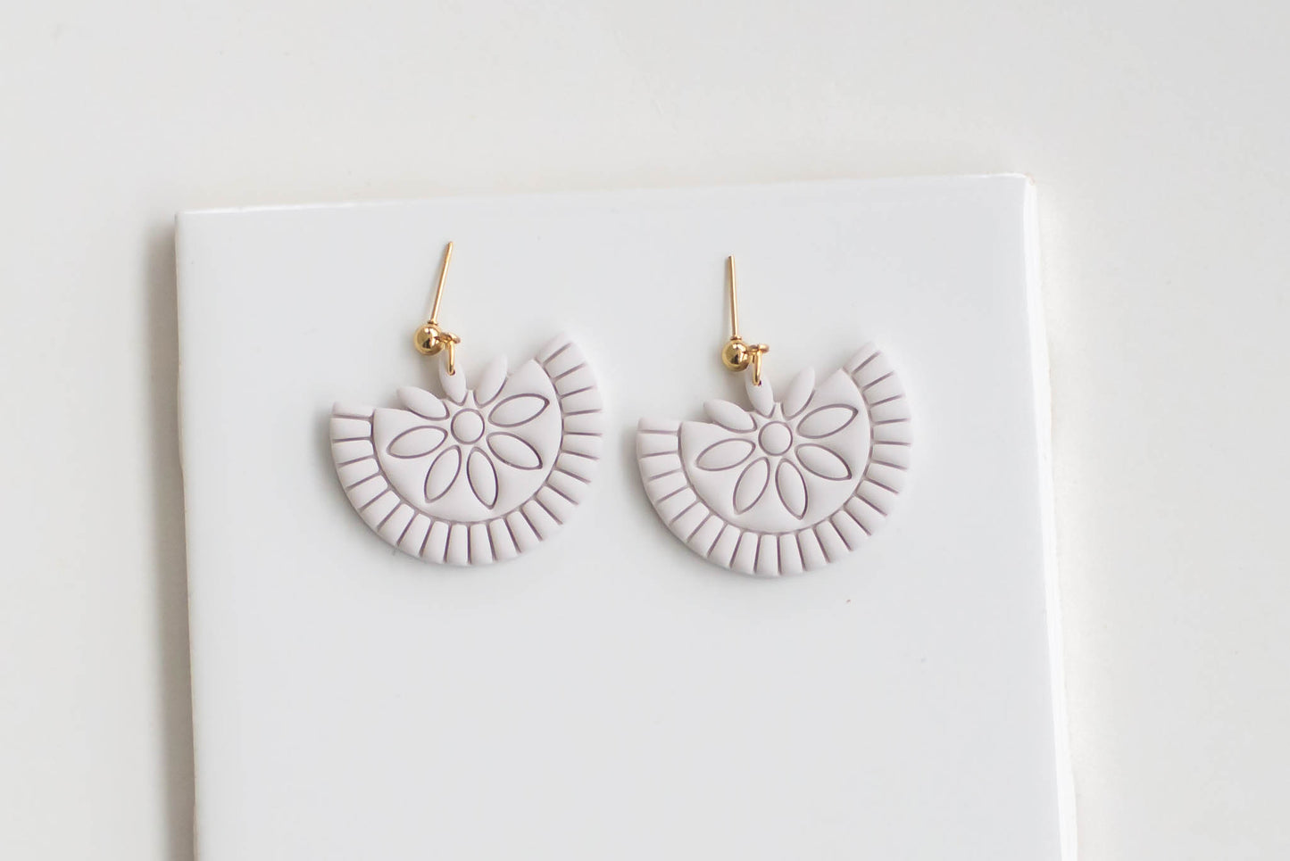 Floral Fringe Earrings