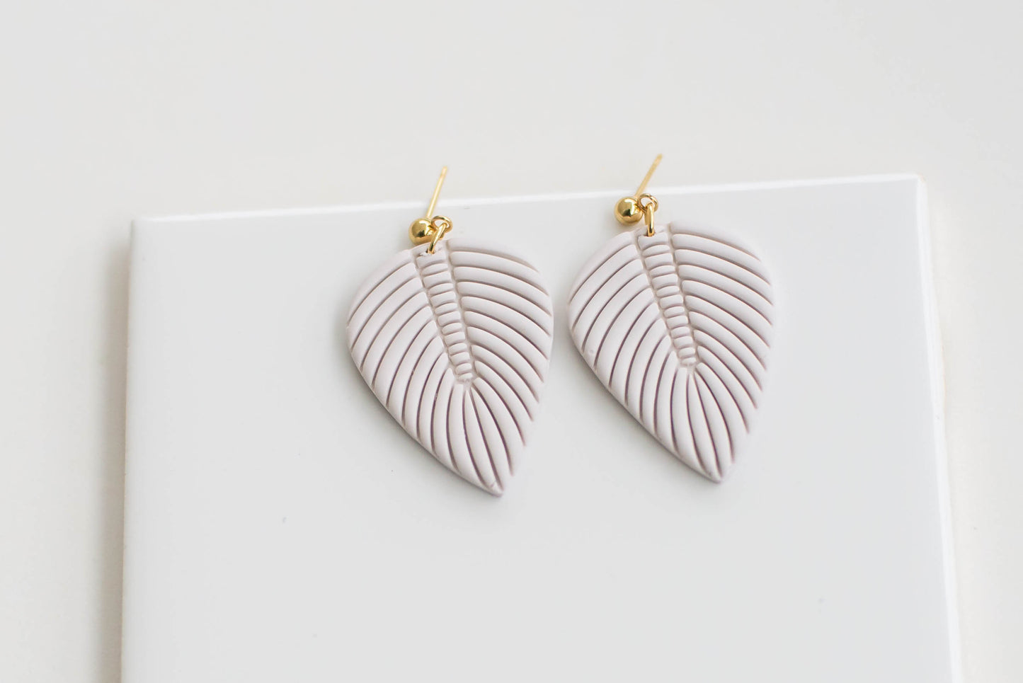 Fringe Clay Earrings