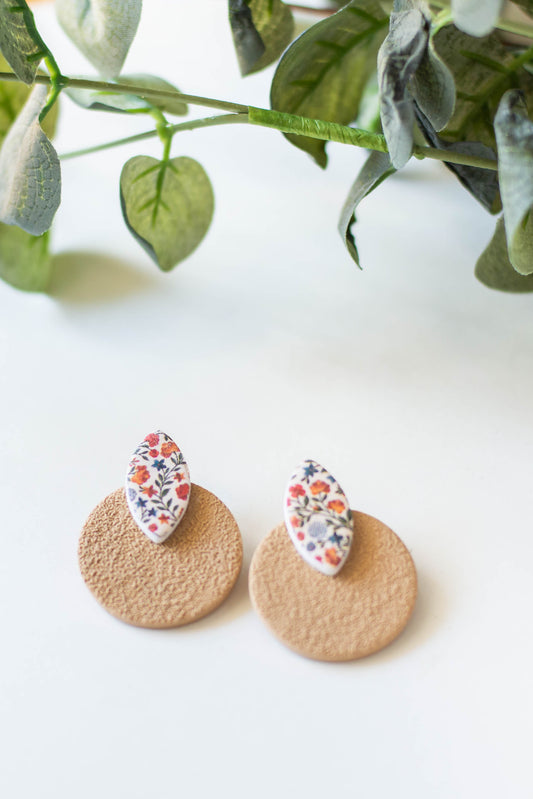 Floral Statement Studs