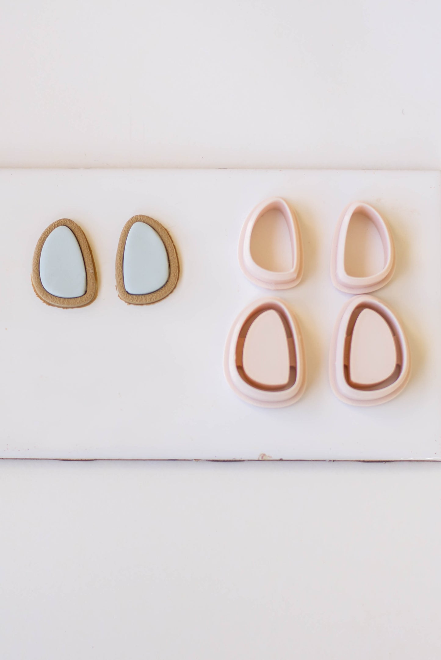 Organic Pebble Inlay Cutter Set