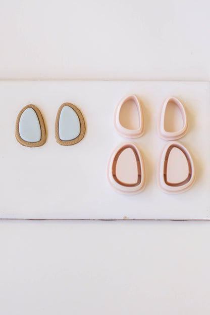 Organic Pebble Inlay Cutter Set