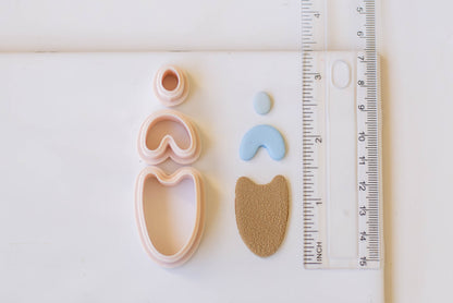 Three Piece Abstract Cutter