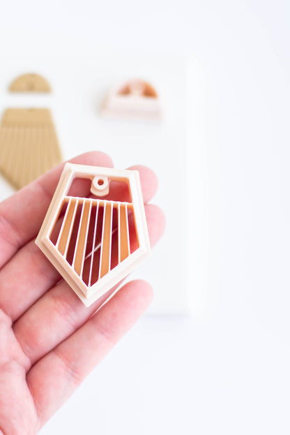 Large Fringe Clay Cutter with Drill Guide