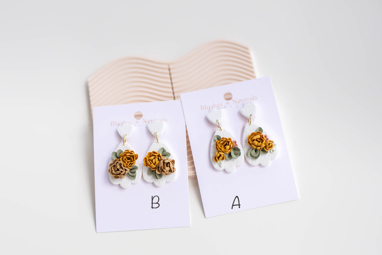Handmade Floral Earrings