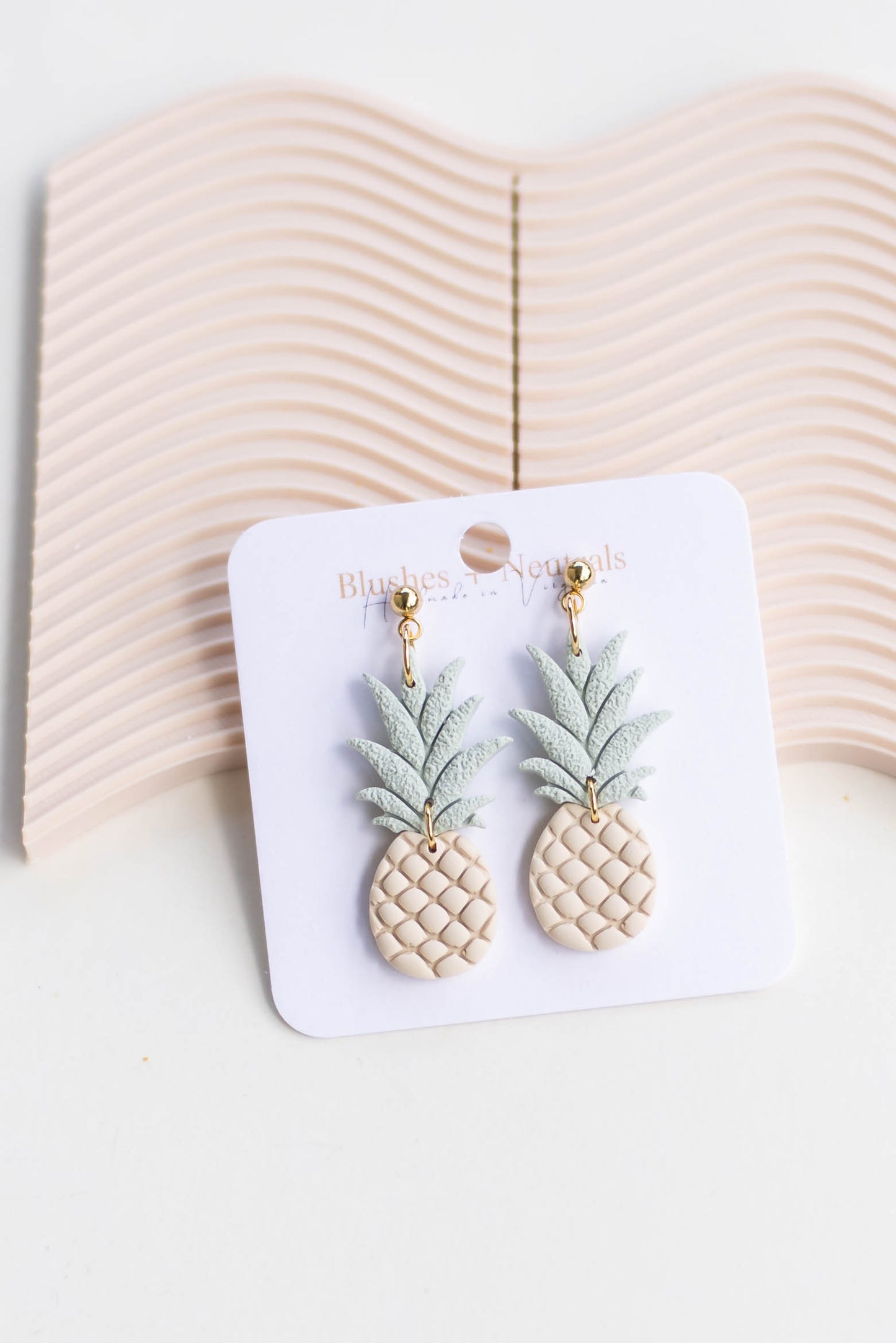 Pastel Pineapple Earrings