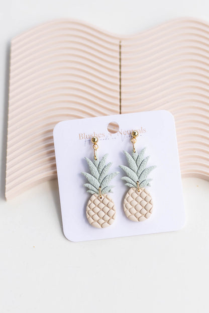Pastel Pineapple Earrings