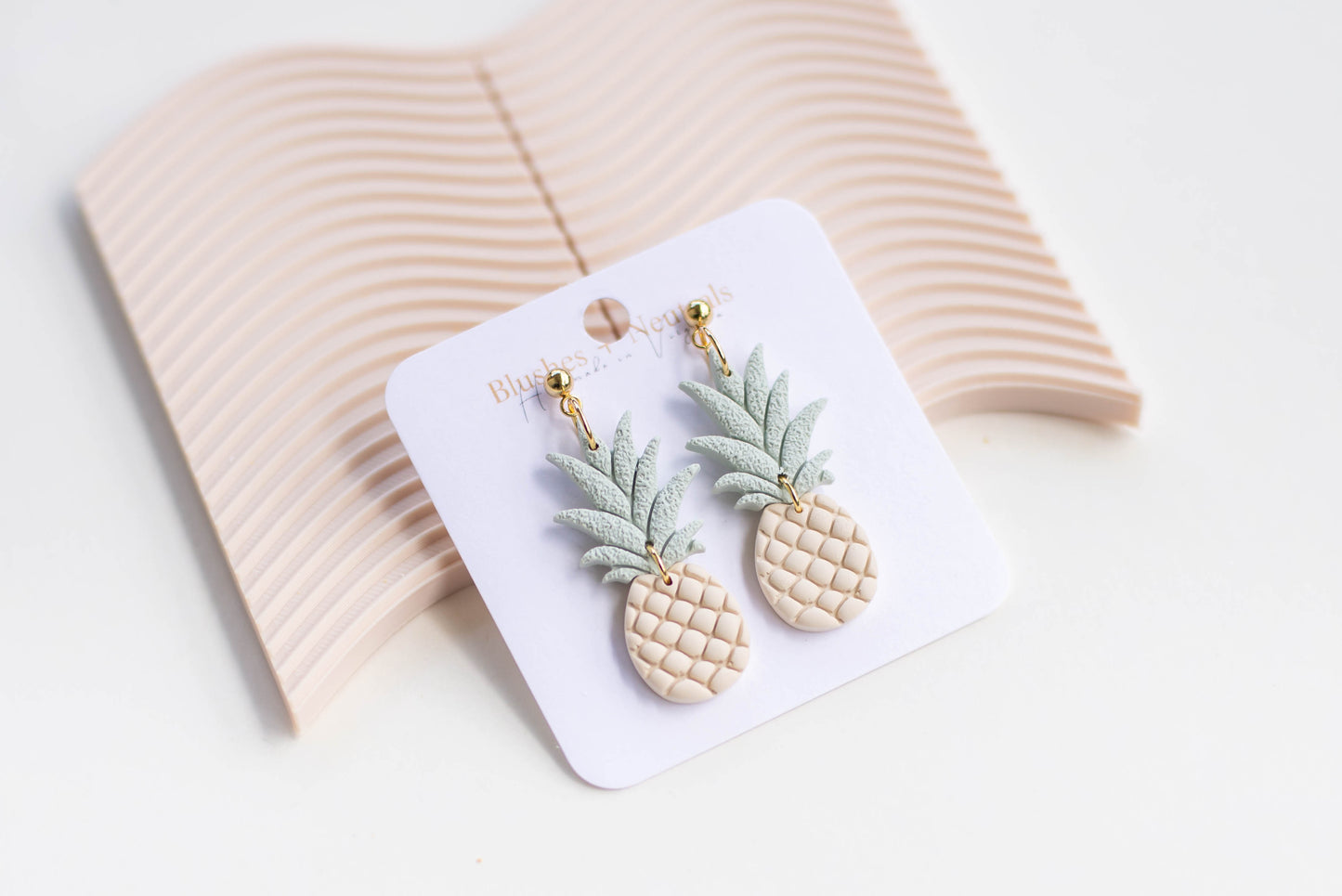 Pastel Pineapple Earrings