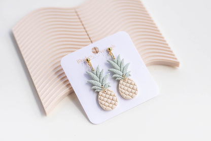 Pastel Pineapple Earrings