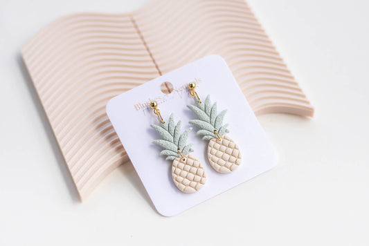 Pastel Pineapple Earrings