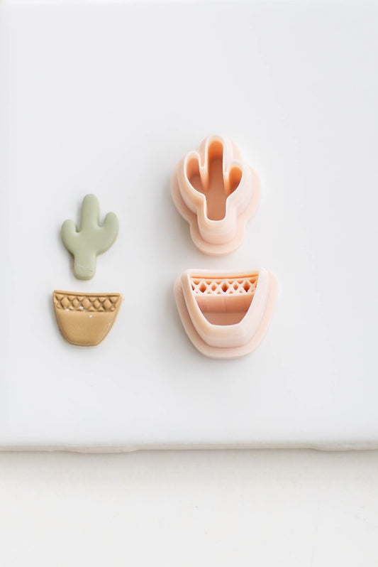 Cactus and Pot Cutter Set