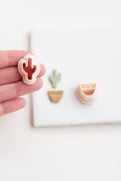 Cactus and Pot Cutter Set