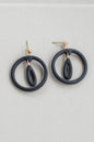 Clay Black Dangles | Movement Collection