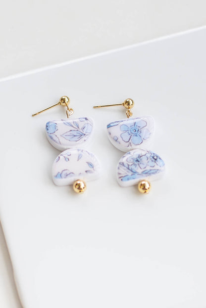 Handmade Clay Bead Earrings