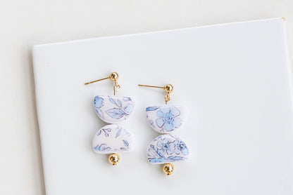 Handmade Clay Bead Earrings
