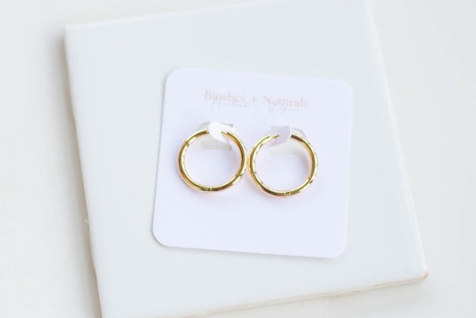 Gold Plated 23mm Hoop