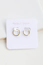 15mm Gold Plated Hoop