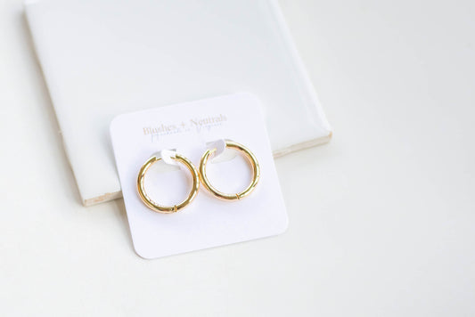 Gold 26mm Hoop 3mm Thick