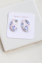 Charleston Oval in Pink and Blue Floral