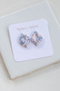 Charleston Diamond in Blue Floral