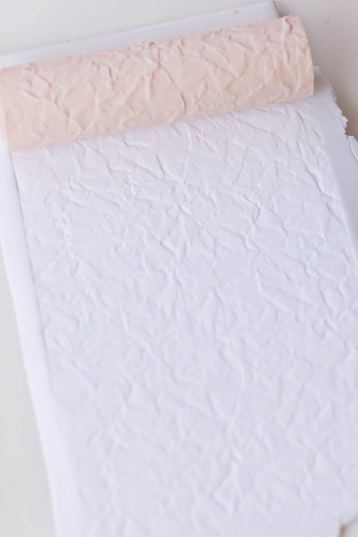 Crumbled Paper Texture Roller