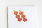Ombre Fall Leaf Earrings