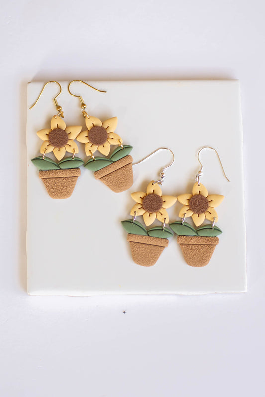 Sunflower Earrings