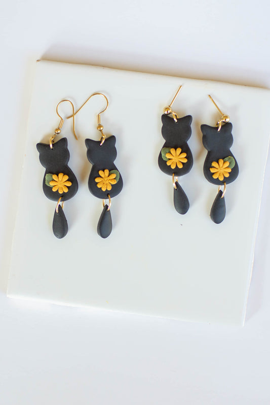 Black Cat Dangles