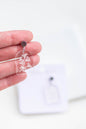 Transparent Etched Earrings