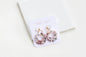 Scallop Dangles 24K Gold Plated